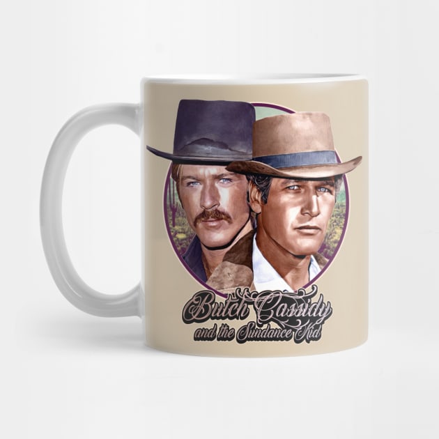 Retro Butch Cassidy and the Sundance Kid Outlaw Tribute by darklordpug